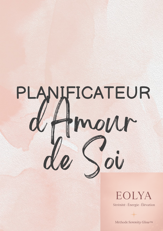 Planificateur d'Amour de Soi — Le guide doux pour te reconnecter à toi (PDF)