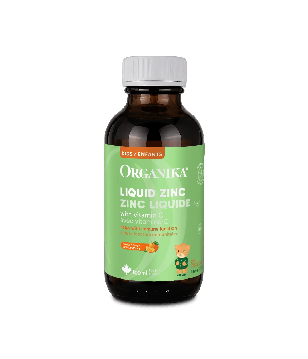 Zinc + Vitamine C Enfants — 100 ml | Organika