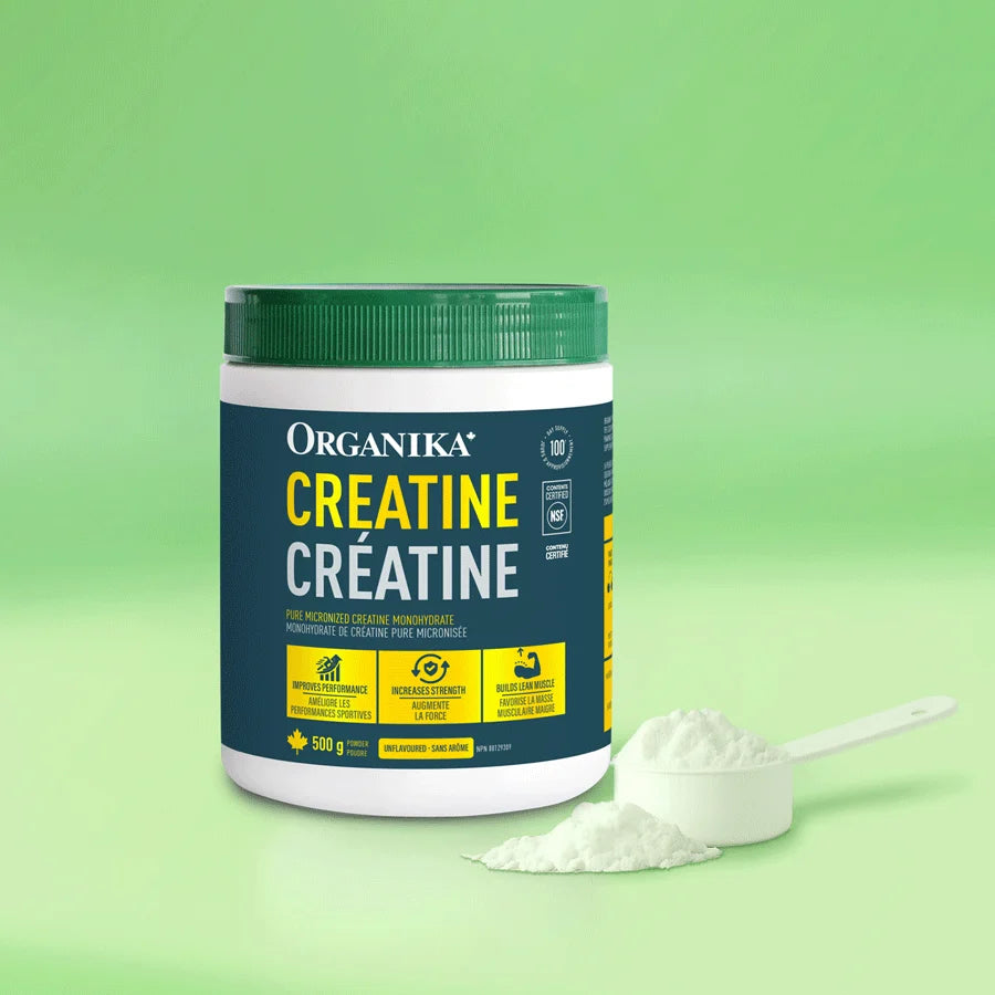 Créatine monohydrate micronisée — 500 g | Organika