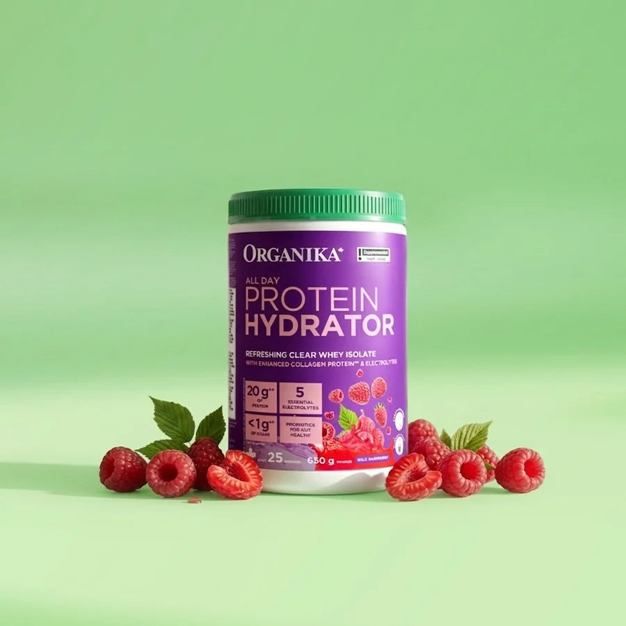 Protéines et Hydratation Framboise — 650 g | Organika