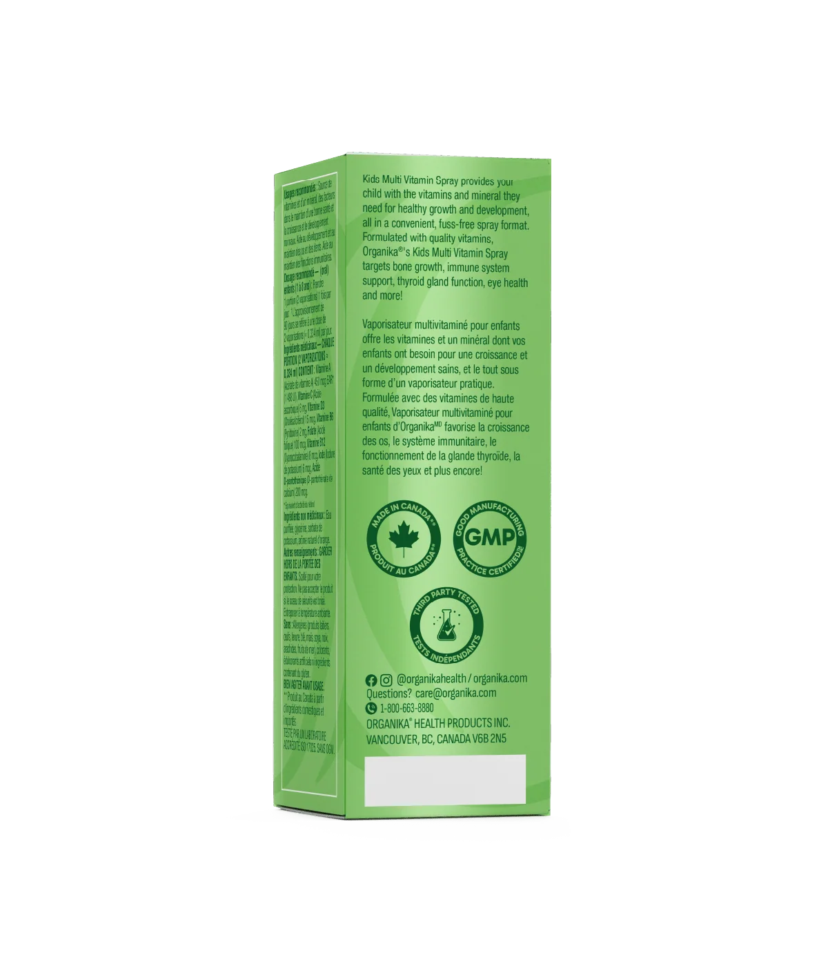 Multivitamines Enfants en vaporisateur — 30 ml | Organika