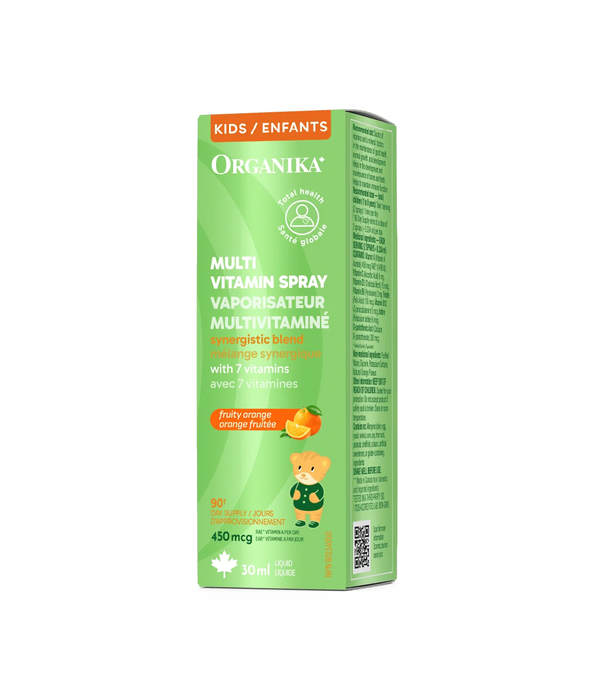 Multivitamines Enfants en vaporisateur — 30 ml | Organika
