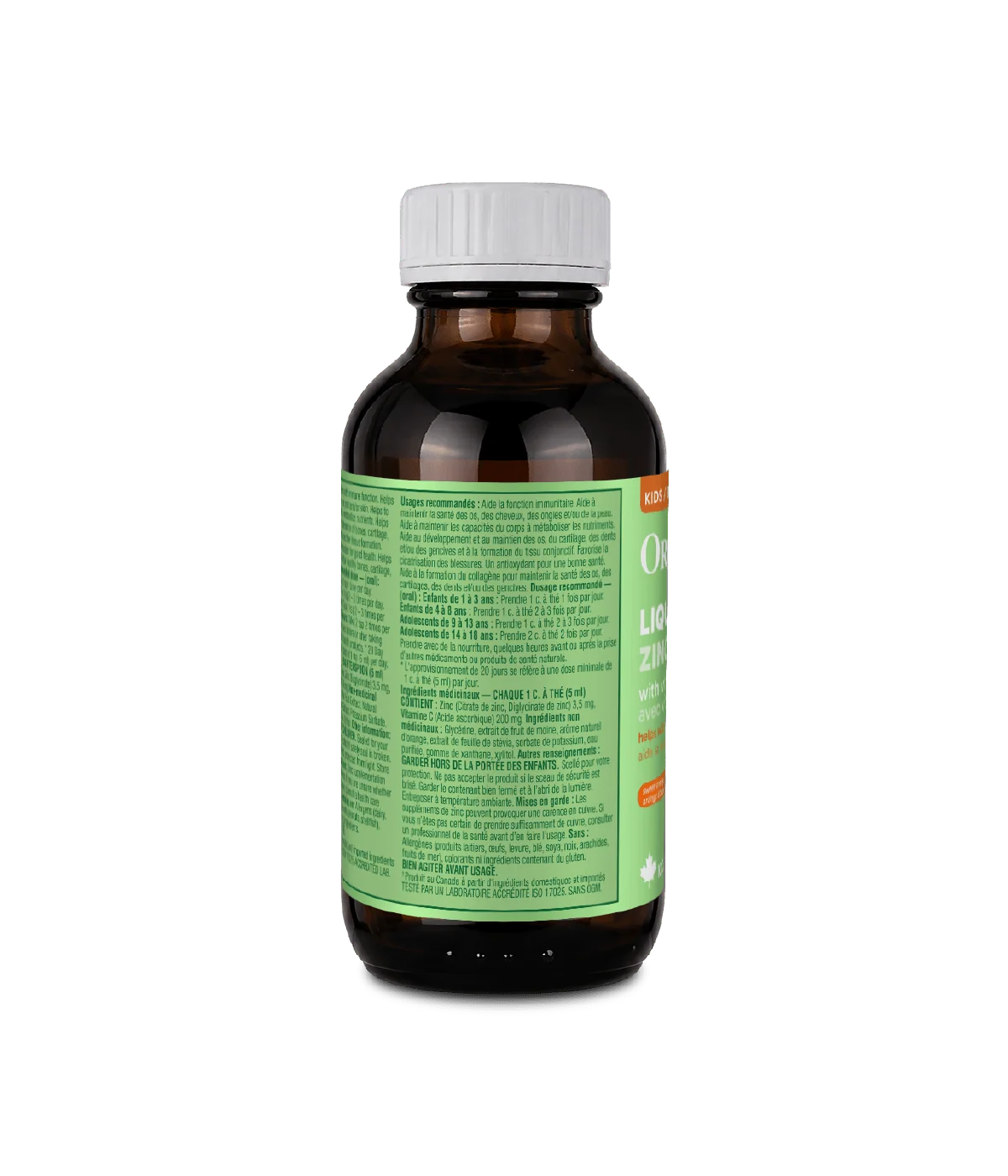 Zinc + Vitamine C Enfants — 100 ml | Organika