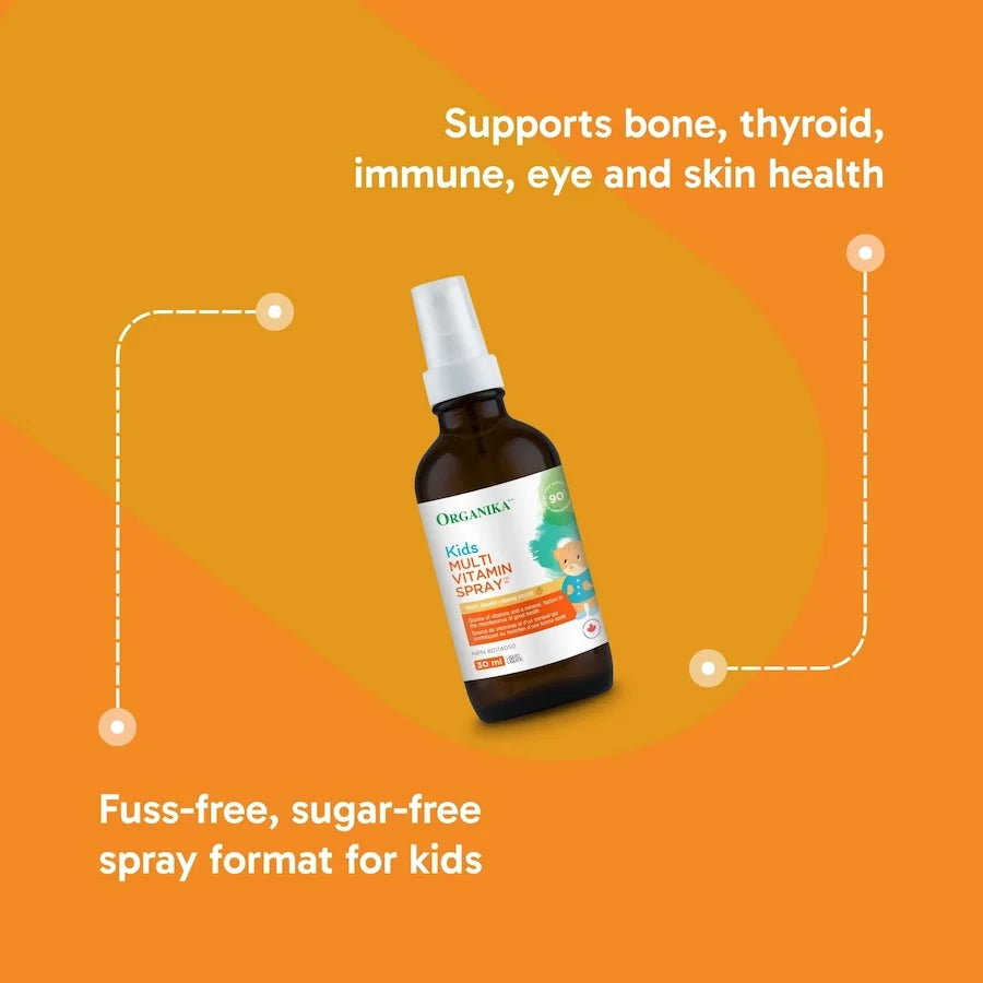 Multivitamines Enfants en vaporisateur — 30 ml | Organika