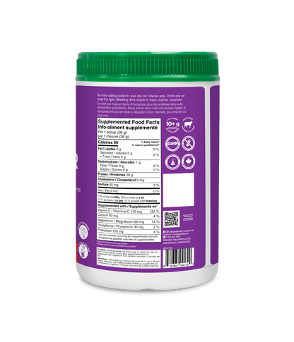 Protéines et Hydratation Framboise — 650 g | Organika