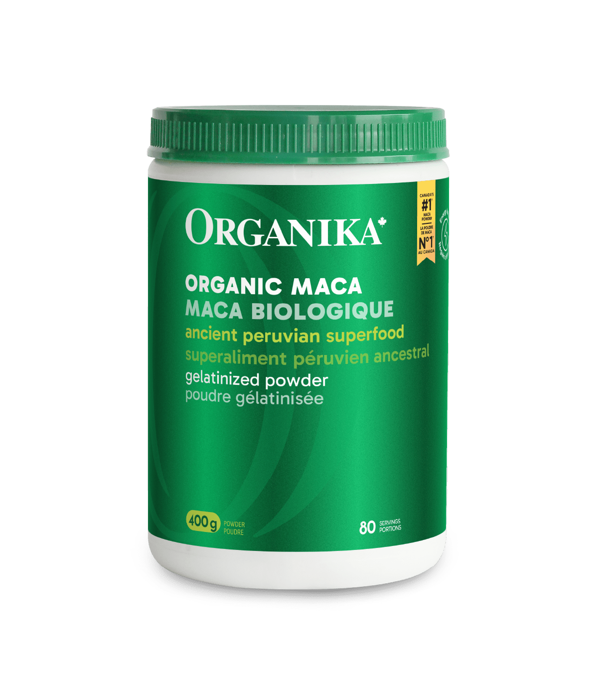 Maca biologique gélatinisée 400 g - Organika